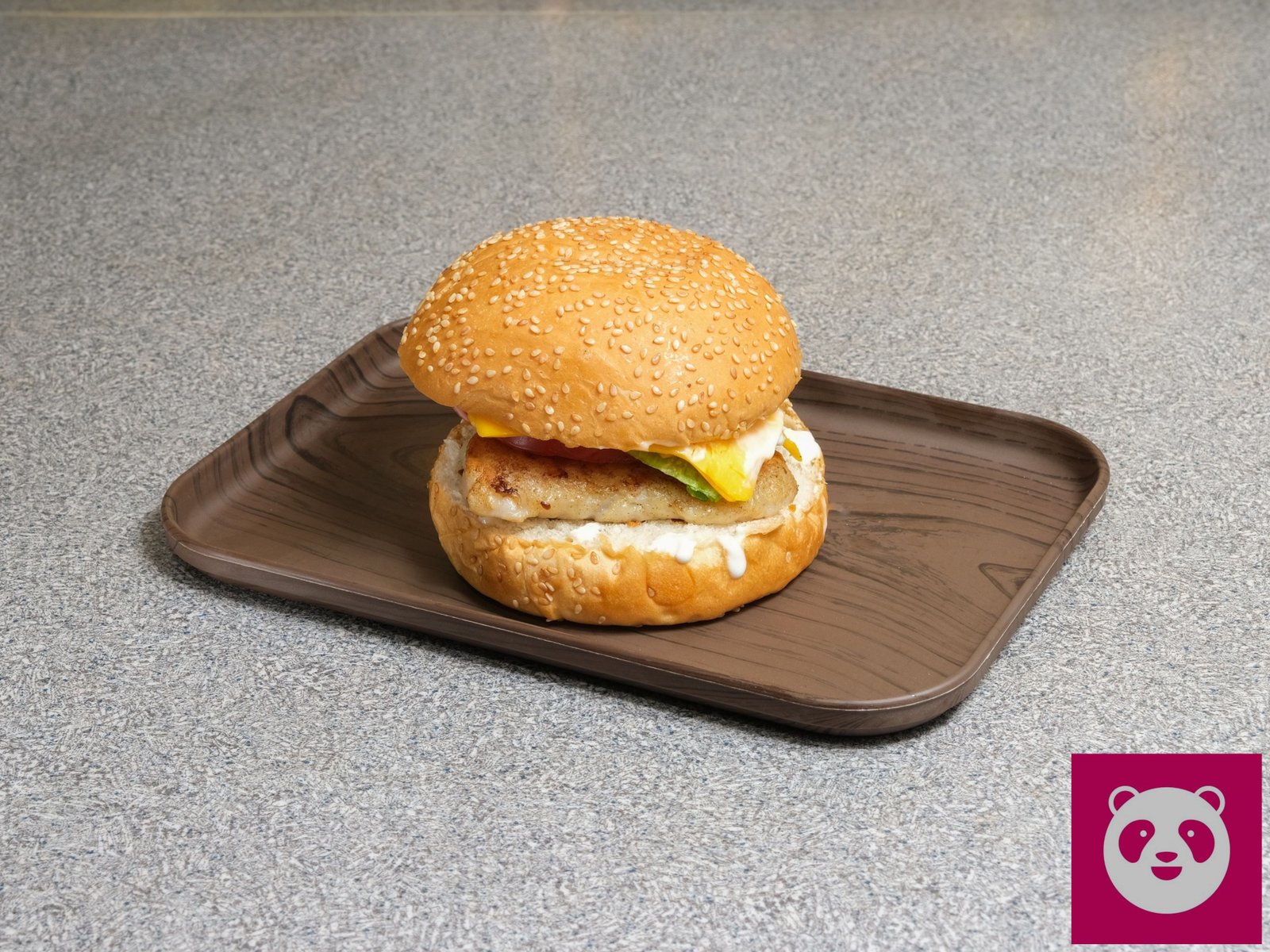 Fish Burger at Kebab Time HK